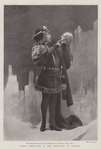Sarah Bernhardt dans le rôle de Hamlet - English Photographer