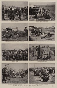 Scène au Camp pendant la Réunion de Bisley