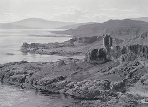 Écosse : Château de Gylen, Île de Kerrera (photo n/b) - English Photographer