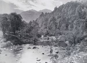 Écosse : Dans la vallée de Trossachs (photo n/b) - English Photographer