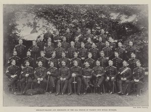 Sergent-majors et sergents du 10e (Prince of Wales