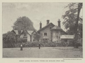Sheen Lodge, Richmond, où Sir Richard Owen est décédé - English Photographer