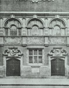 Bains publics de Shoreditch: extérieur, 1898 - English Photographer