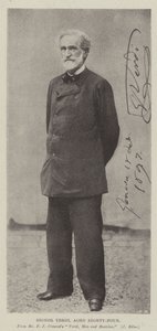 Signor Verdi, âgé de quatre-vingt-quatre ans - English Photographer