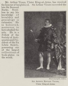 Sir Arthur Edward Vicars, Ulster King-at-Arms - English Photographer