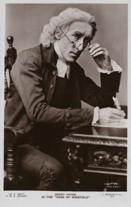Sir Henry Irving, acteur de théâtre anglais - English Photographer