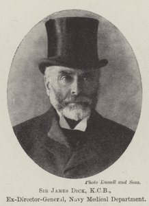 Sir James Dick, KCB, ex-directeur général, département médical de la marine - English Photographer