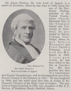 Sir James Stirling, nouveau Lord Justice of Appeal - English Photographer