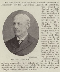 Sir John Austin, MP - English Photographer
