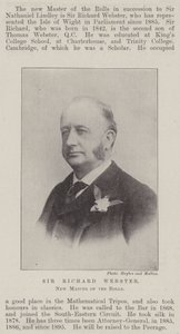 Sir Richard Webster, nouveau Maître des Rôles - English Photographer