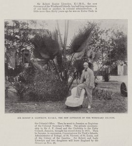 Sir Robert B Llewelyn, KCMG, le nouveau gouverneur des îles du Vent - English Photographer