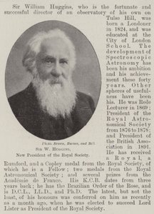 Sir W Huggins, nouveau président de la Royal Society - English Photographer