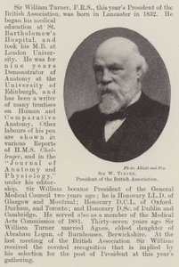 Sir W Turner, président de l