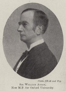 Sir William Anson, nouveau député de l