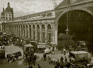 Marché de Smithfield, Londres : tôt le matin (photo n/b) - English Photographer
