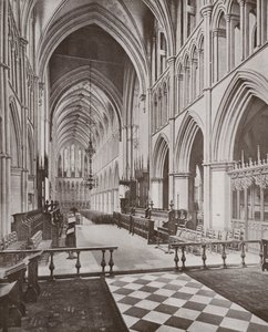 Cathédrale de Southwark, le Chœur et la Nef, vue vers l