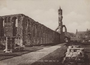 Cathédrale de St Andrews depuis l