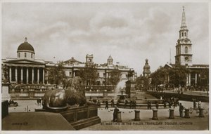St Martins in the Fields, Trafalgar Square, Londres - English Photographer