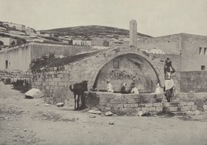 Puits de Sainte Marie, ou la fontaine de la Vierge, Nazareth, un lieu souvent visité par Marie, la mère de notre Seigneur - English Photographer