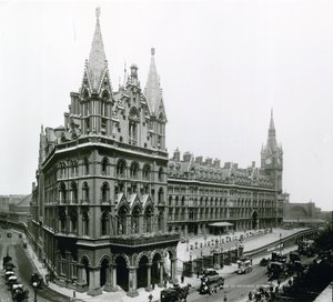 Gare de St Pancras; photographie d