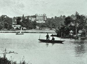 Star And Garter Home, Richmond Hill, Richmond: vue générale, 1895 - English Photographer