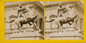 Statue du général Sir James Outram, pour Calcutta, maintenant à Waterloo Place, par J H Foley, RA - English Photographer