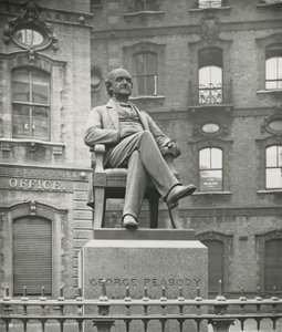 Statue de George Peabody - English Photographer