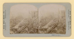 Impression stéréoscopique du jubilé de diamant de la reine Victoria, 28 juin 1897 - English Photographer