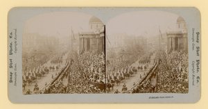 Impression stéréoscopique du jubilé de diamant de la reine Victoria, 28 juin 1897 - English Photographer