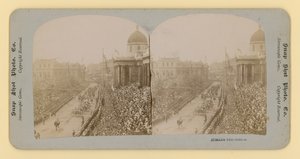 Impression stéréoscopique du jubilé de diamant de la reine Victoria, 28 juin 1897 - English Photographer