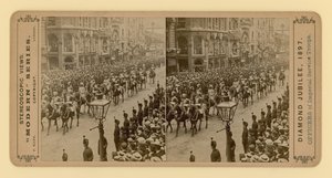 Impression stéréoscopique du jubilé de diamant de la reine Victoria, 28 juin 1897 - English Photographer