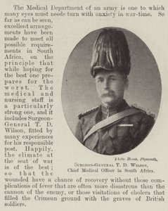 Chirurgien-général T D Wilson, médecin-chef en Afrique du Sud - English Photographer