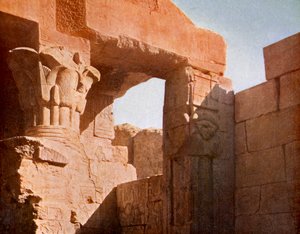 Temple à El Médina, Égypte