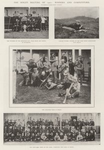 La réunion de Bisley de 1901, gagnants et concurrents