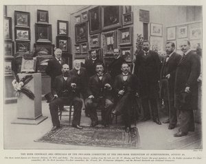 Les généraux boers et les officiels du comité pro-boer à l