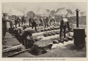 Le Régime Alimentaire des Soldats Britanniques, Fours et Cuisines de Campagne - English Photographer