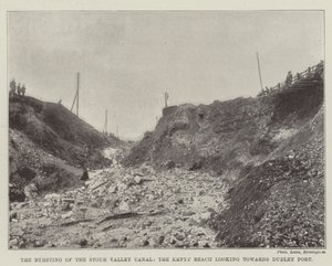 La rupture du canal de la vallée de la Stour, la section vide en direction de Dudley Port - English Photographer