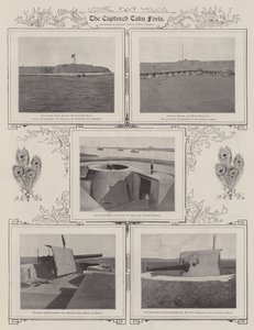 Les forts capturés de Taku, 1900