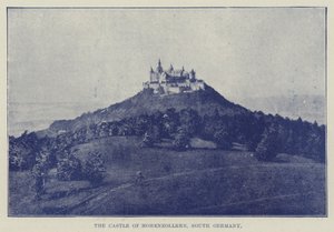 Le château de Hohenzollern, sud de l