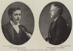 Le compositeur et auteur de la nouvelle opéra, Diarmid - English Photographer