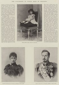 La conversion du prince Boris de Bulgarie
