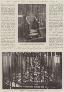 Le fauteuil du couronnement et les joyaux de la couronne - English Photographer