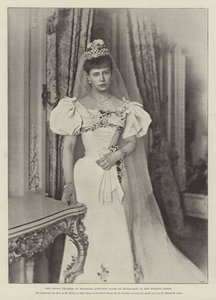 La princesse héritière de Roumanie (princesse Marie d