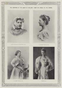 Le couronnement de la reine de Hollande, du berceau au trône - English Photographer