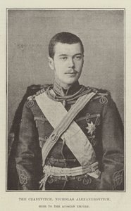 Le tsarévitch, Nicolas Alexandrovitch, héritier de l
