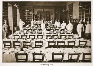 La Salle à Manger, Donington Hall, illustration de Prisonniers allemands en Grande-Bretagne - English Photographer