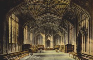 La Divinity School, Oxford (photo couleur)