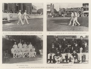 Le match de cricket nul entre Oxford et Cambridge à Lords, 4, 5 et 6 juillet - English Photographer