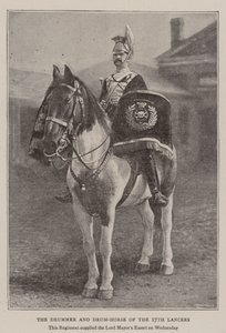 Le Tambour et le Cheval-Tambour du 17e Lanciers - English Photographer