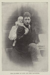 La duchesse de Fife et sa fille - English Photographer